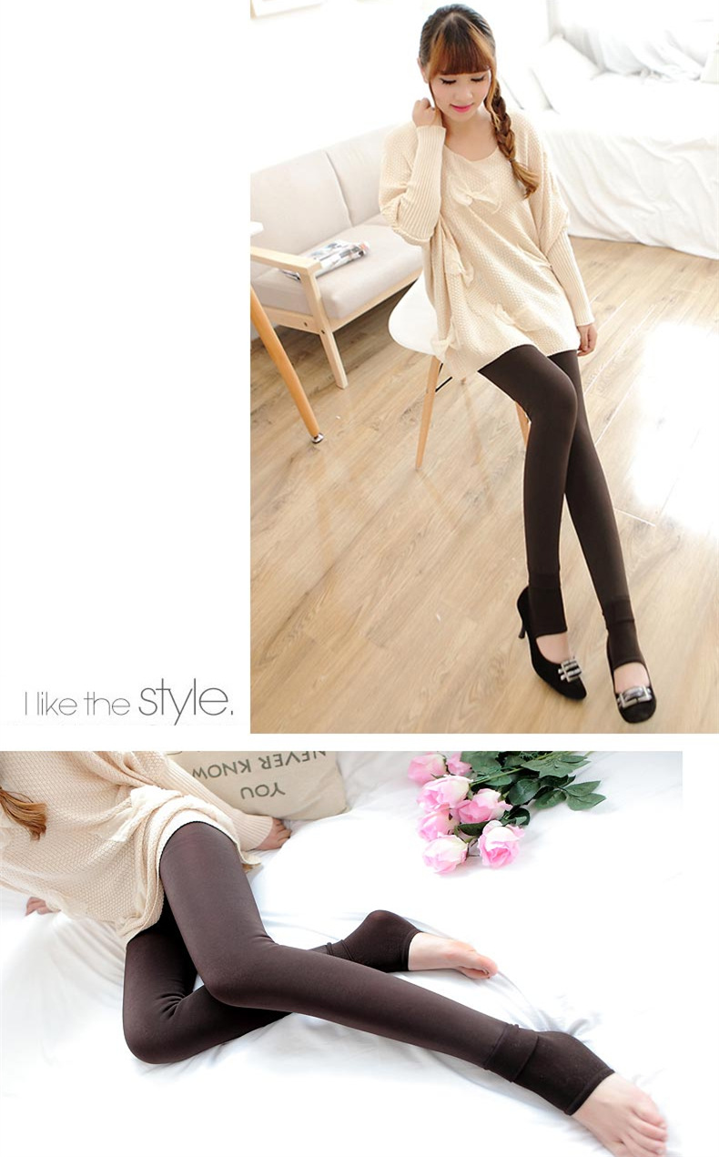 Thick Warm Leggings Detail 8