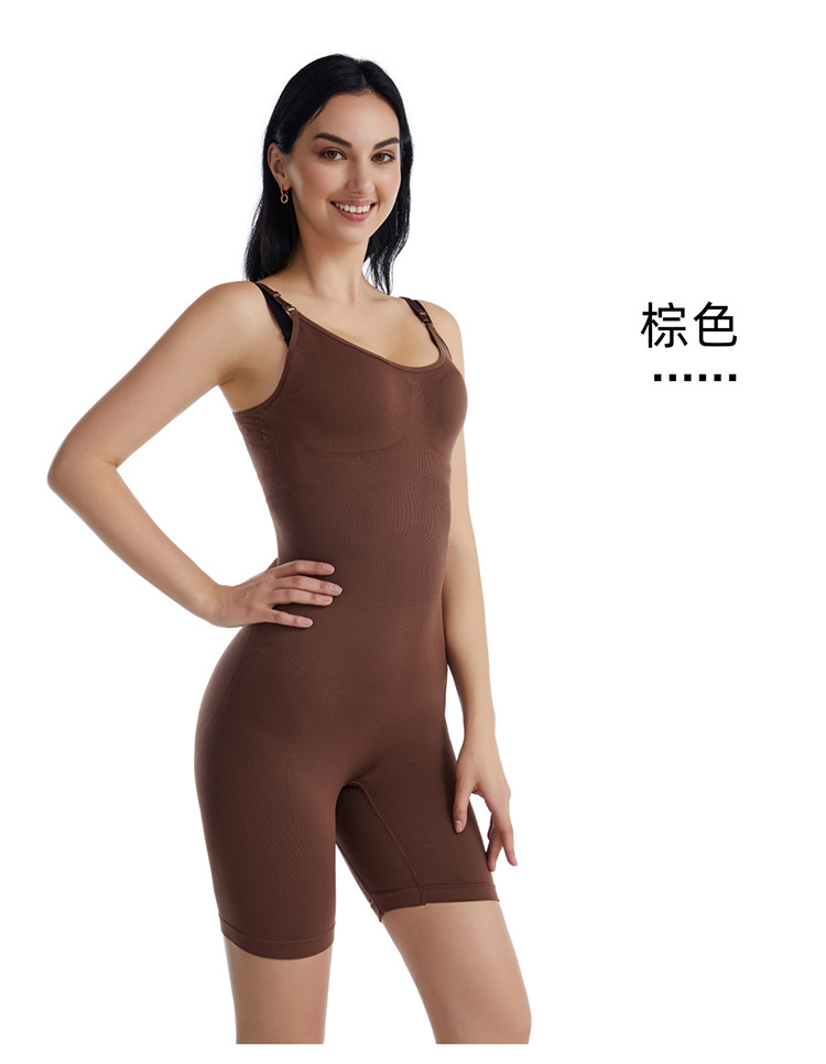 MT220162-1 Wholesale Custom Plus Size Women's Seamless Slimmer Shapewear Full Body Tummy Control One Piece Shaper
