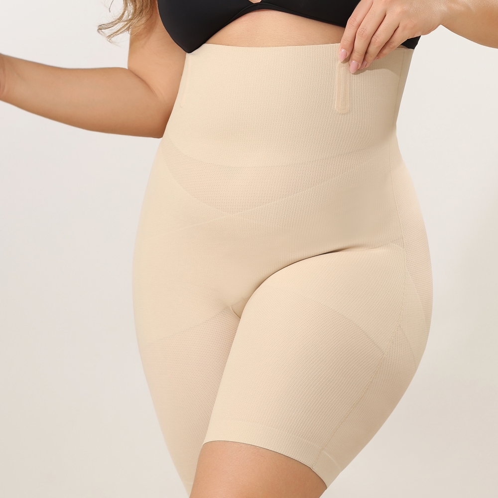 3365 Double Layers Shaping Shorts Shapewear Control Panties for Women Tummy Shaper Butt Lifter Boyshorts