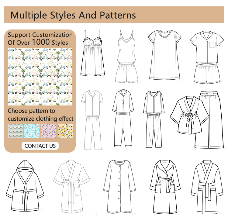 Sleepwear style options