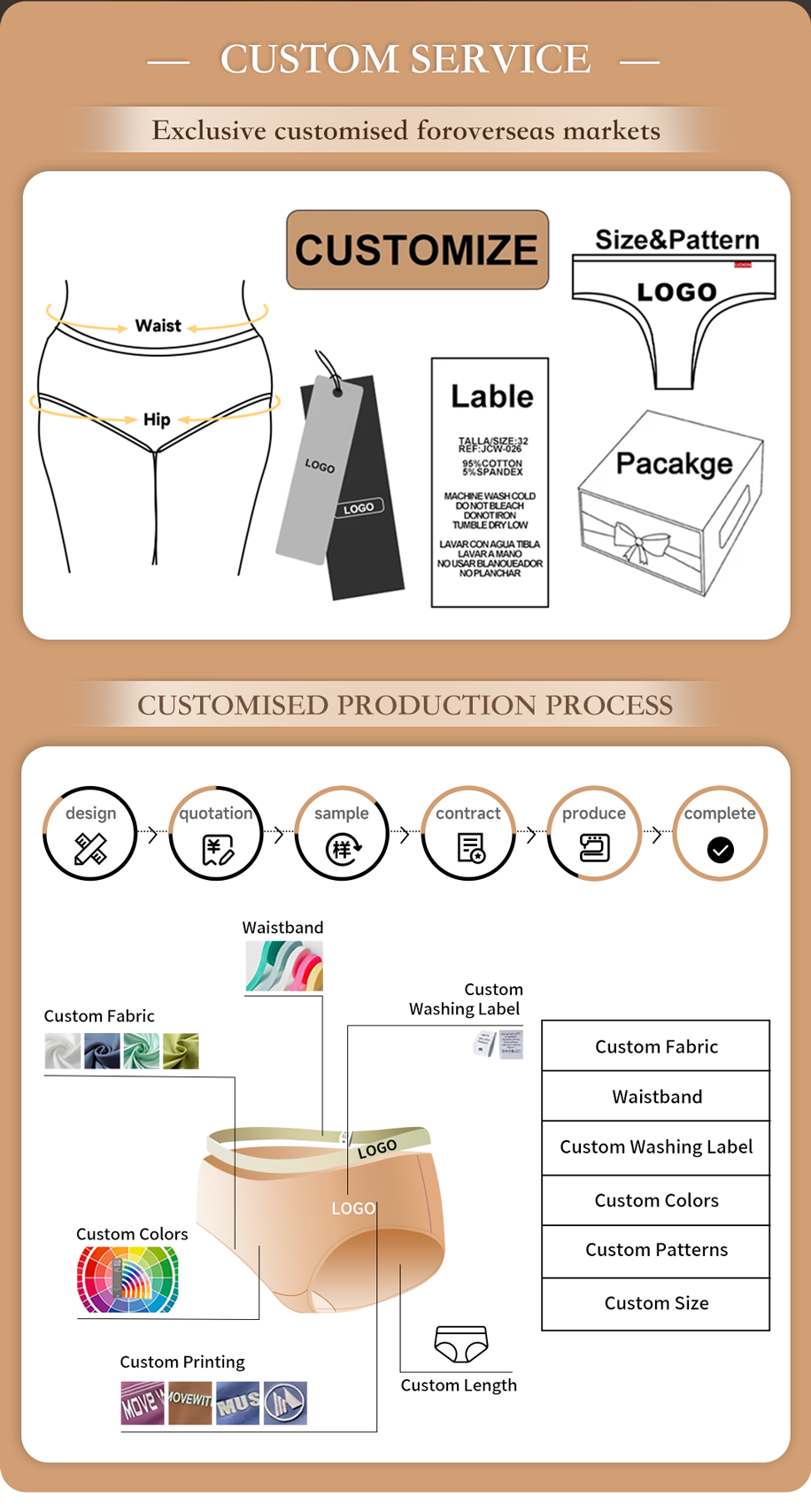 New Style Cotton Solid Color Slim Women's Panties Comfortable Breathable Tummy Control Women's Underwear for Every Body Shape