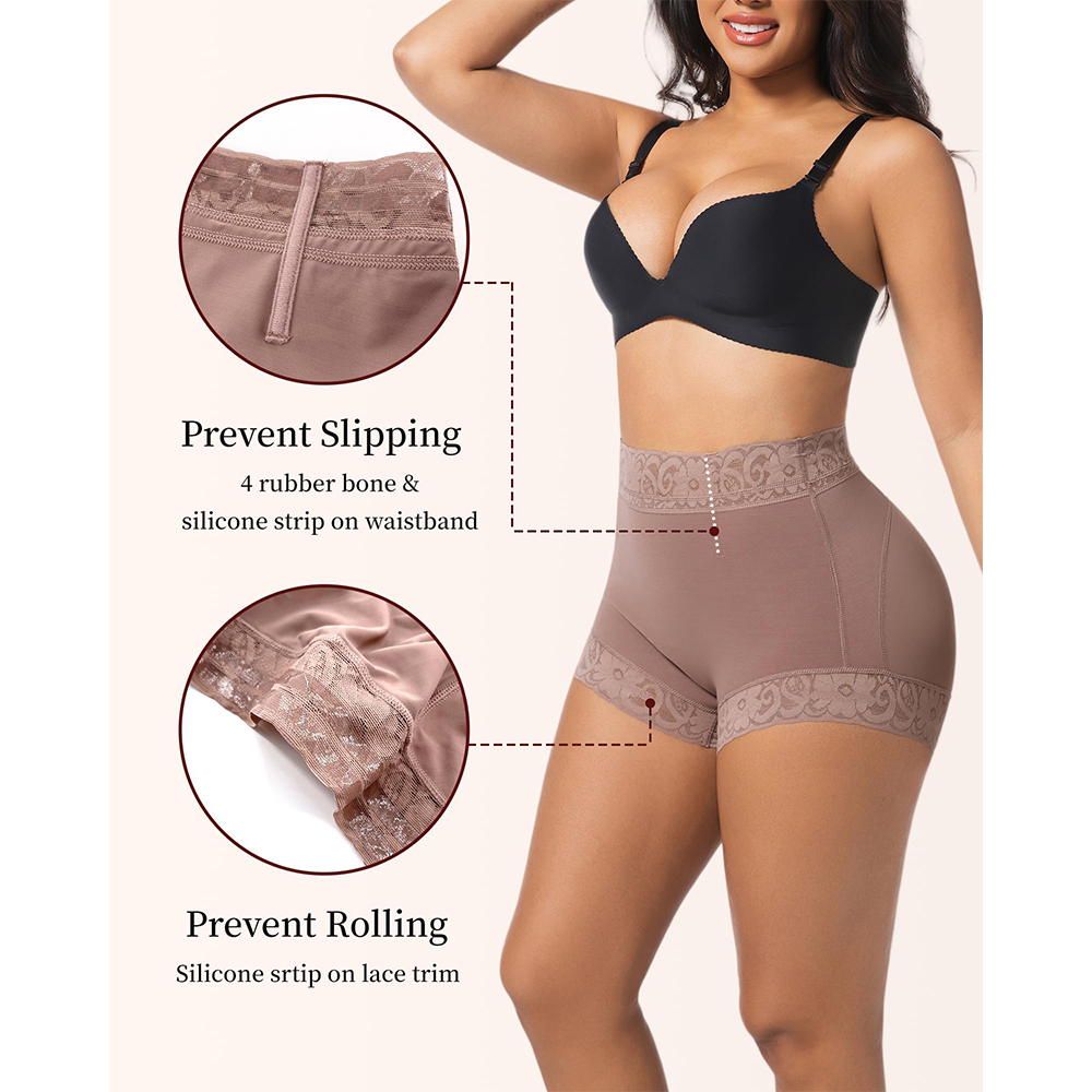 Butt Lifter Panties for Women High Waisted Tummy Control Shapewear Underwear Butt Lifting Panties Faja Shorts