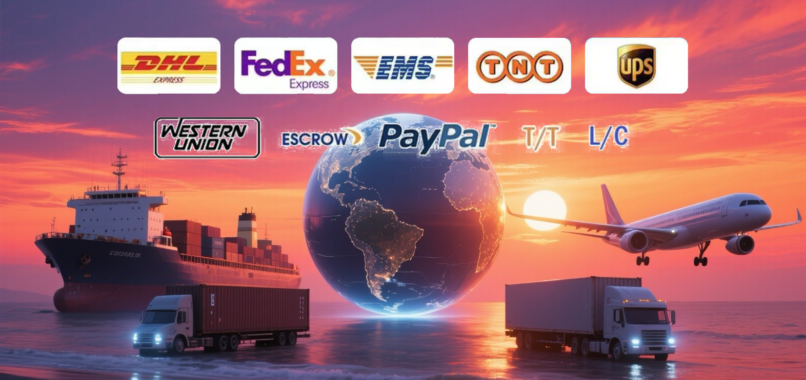 Logistics delivery channels and payment options