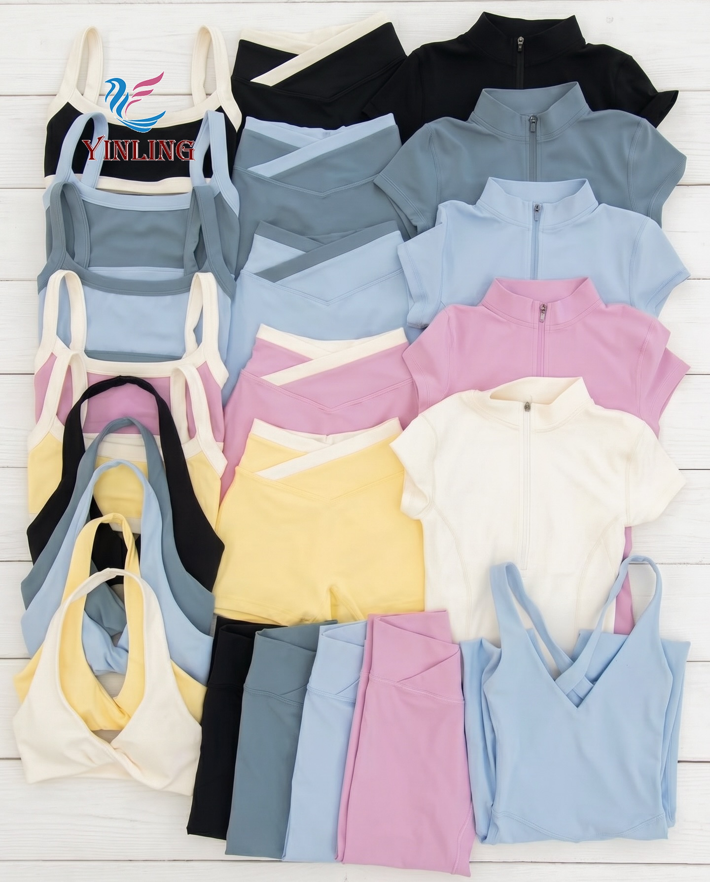 New Women High Quality Buttery Soft Sport Clothes Woman Gym Fitness and Yoga Set Clothing Activewear Sets