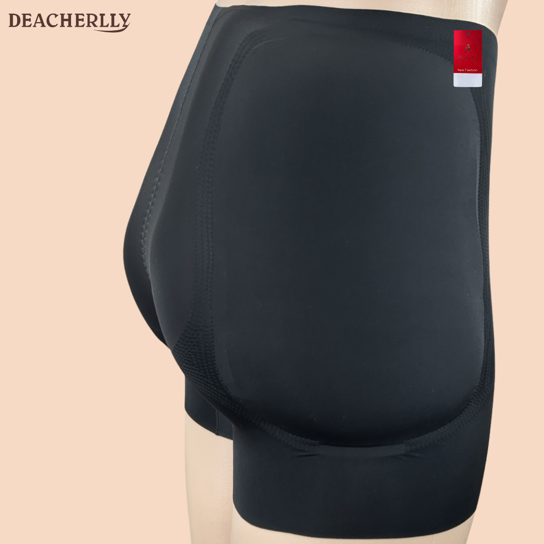 Non-removable Hip Padded Shaper Shorts Hip Enhancer Smooth Tummy Snatch Waist Seamless Control Panty