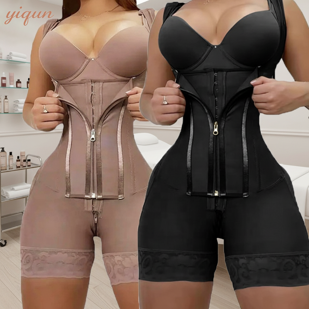 Hot Selling KaFoSha Gym Post-Surgery Fajas Colombian Tummy Control Shapewear Liposuction Support BBL Recovery Body Shaper