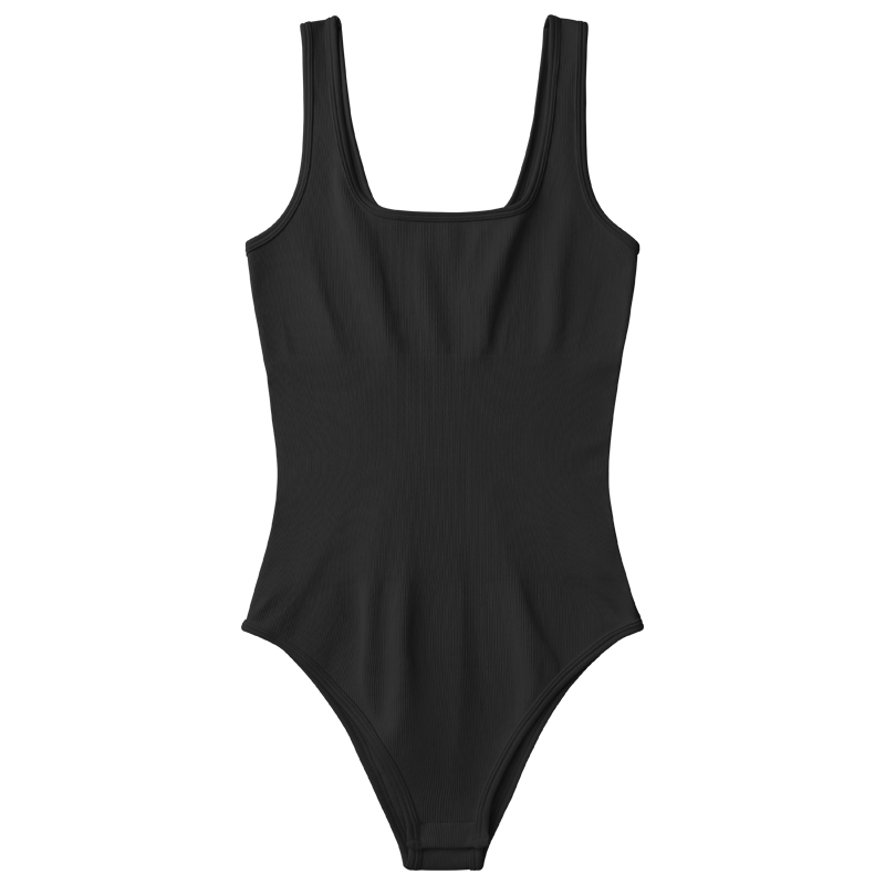 Factory Wholesale Spot Women's Yoga Rompers Ribbed One Piece Tummy Control Bodysuits