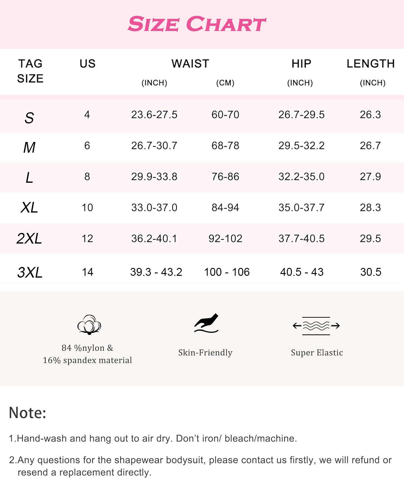 Women Faja Shapewear Bodysuit Highlights