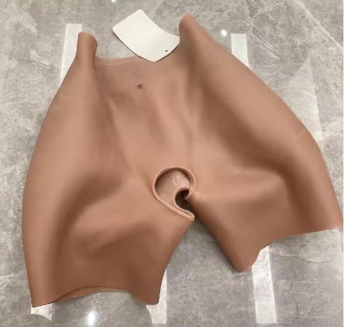 Wholesale Open-Crotch 0.8cm Silicone Seamless Breathable Sexy Pants Padded Buttocks Hip-Enhancing Tummy Control Shapewear