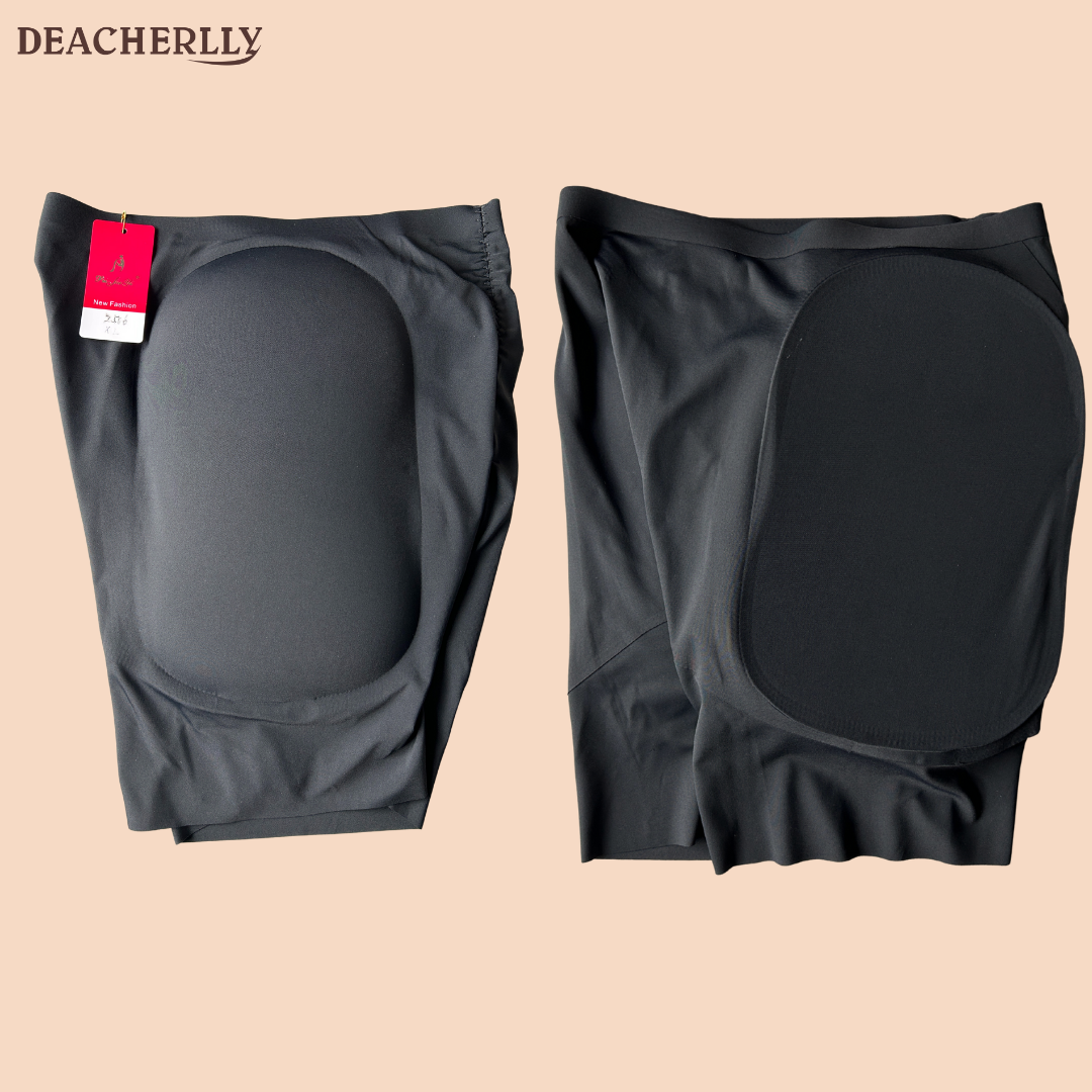 Non-removable Hip Padded Shaper Shorts Hip Enhancer Smooth Tummy Snatch Waist Seamless Control Panty