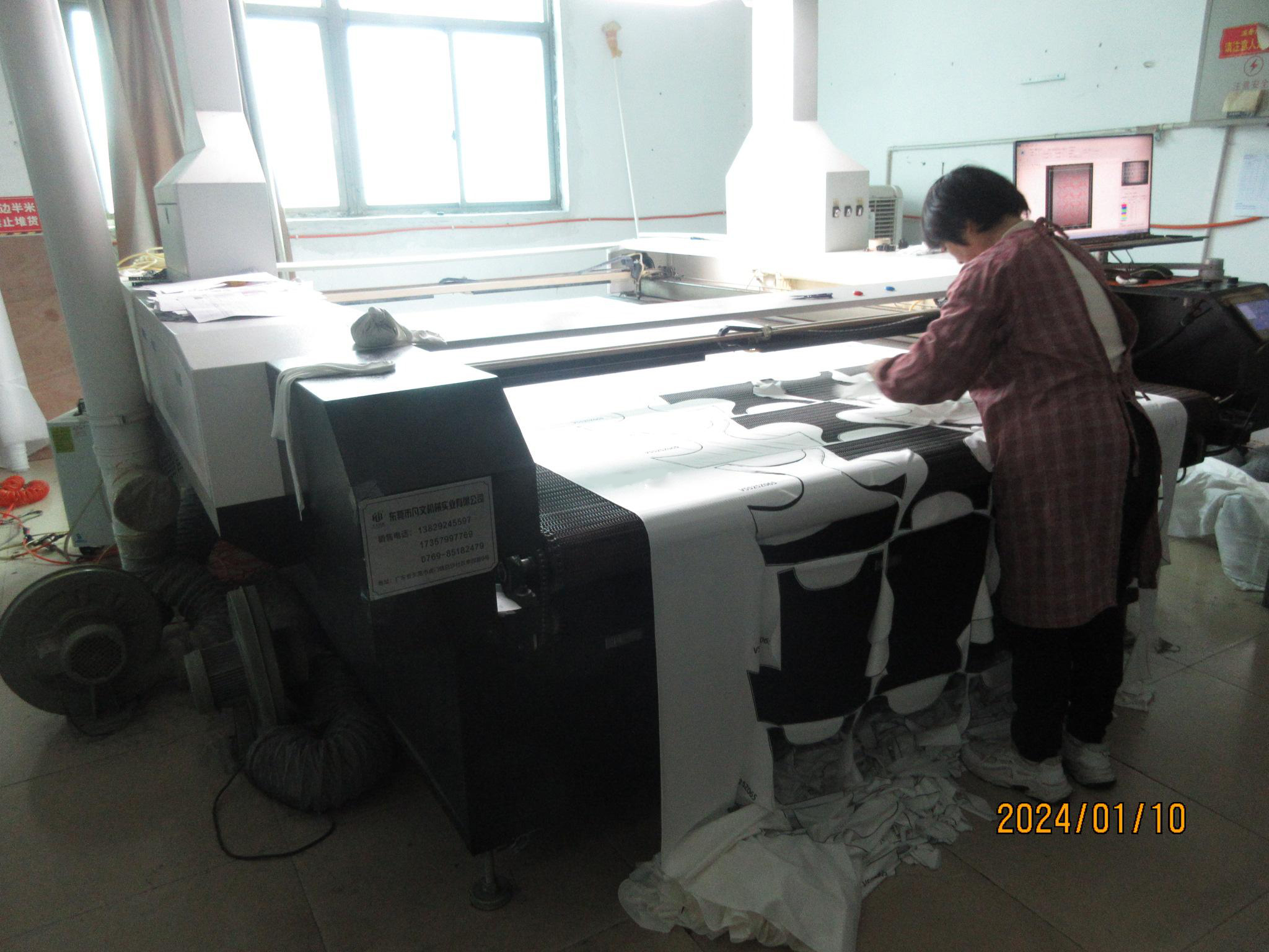 Garment factory production