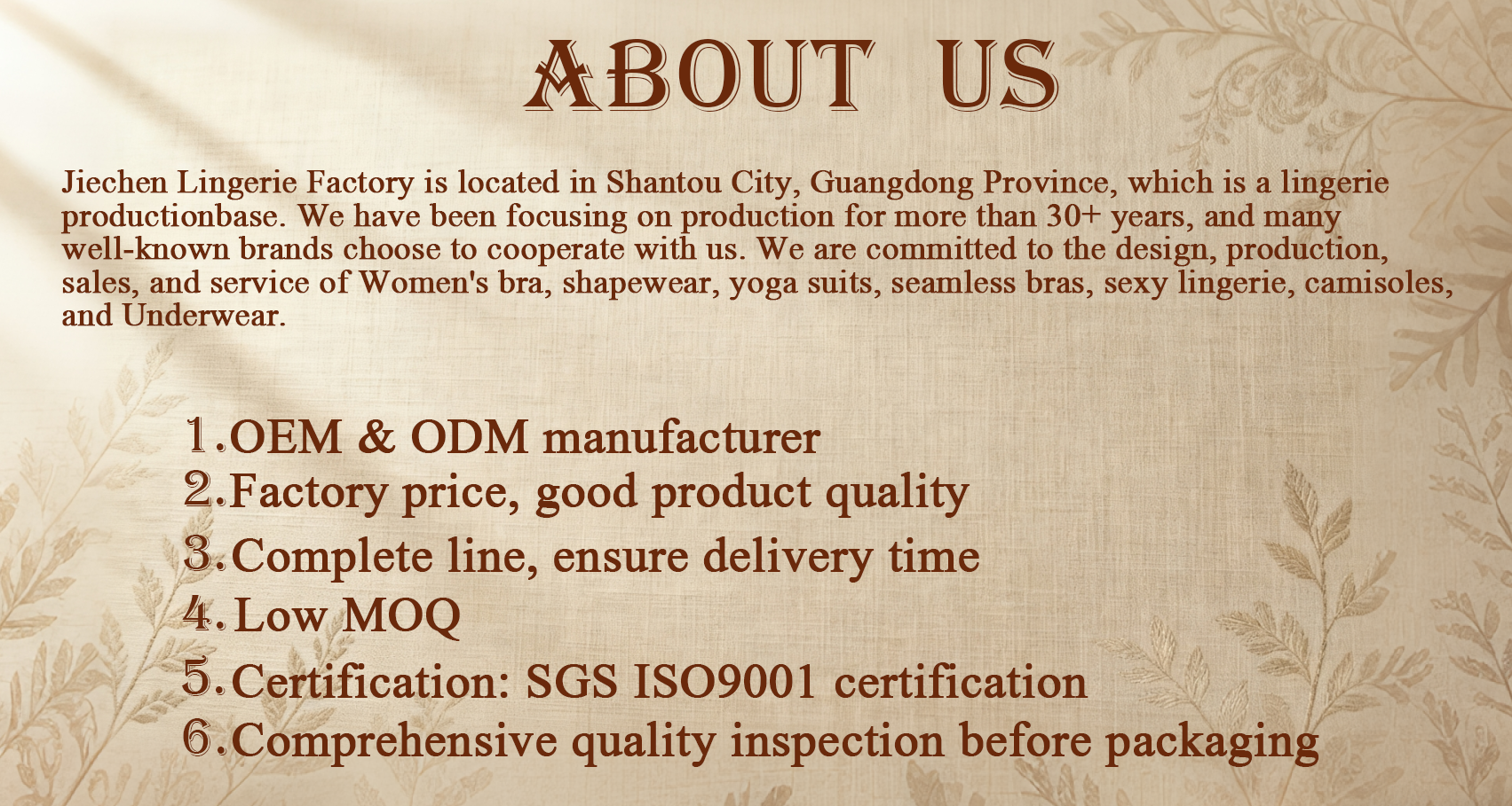 Company Profile Details
