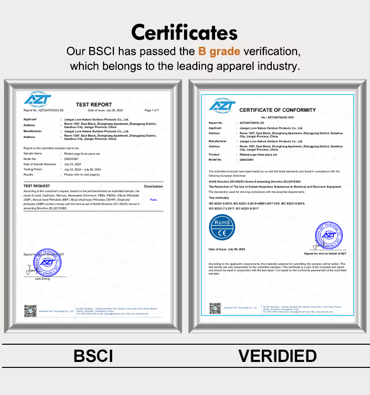 Certificate of Compliance 1