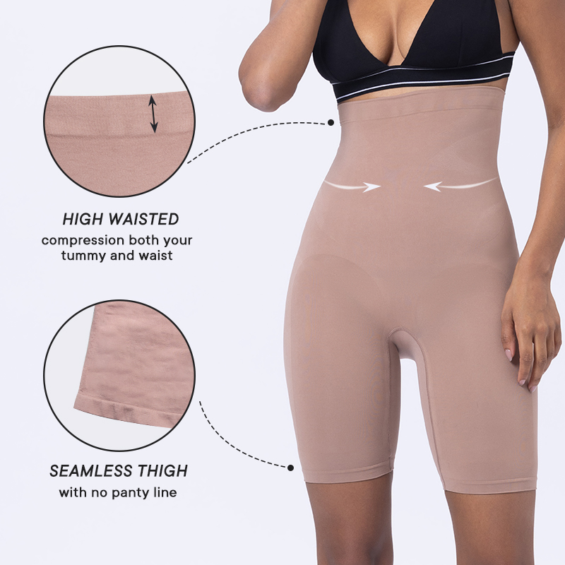 High Waist Shaper Shorts for Women Body Shaper Shapewear Butt Lifter Plus Size Seamless Shapewear Tummy Control