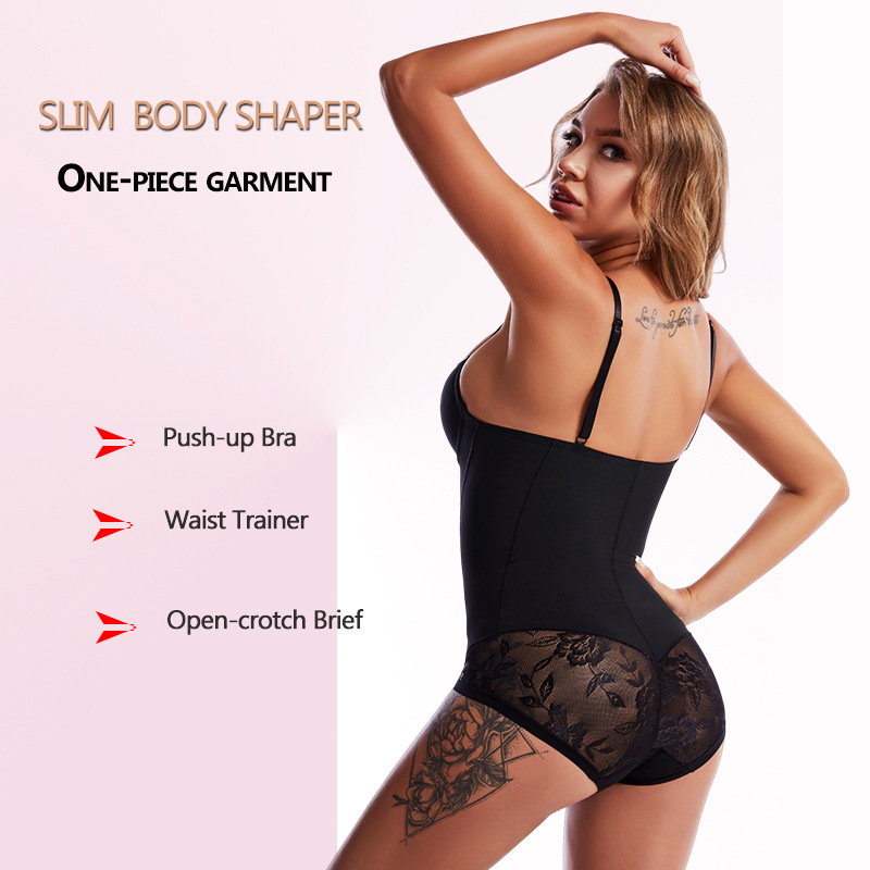 Wholesale High Quality Femme BodyShaper Shapewear for Woman Underwire Bra Tummy Control Shape Wear Body Suit