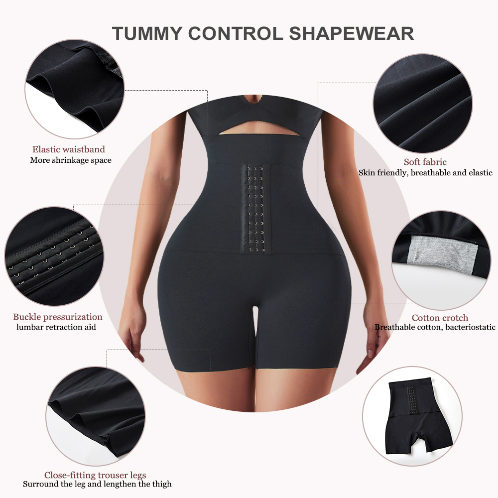 Tummy Control Panties for Women Shapewear Butt Lifter Short High Waist Trainer Corset Slimming Body Shaper Underwear