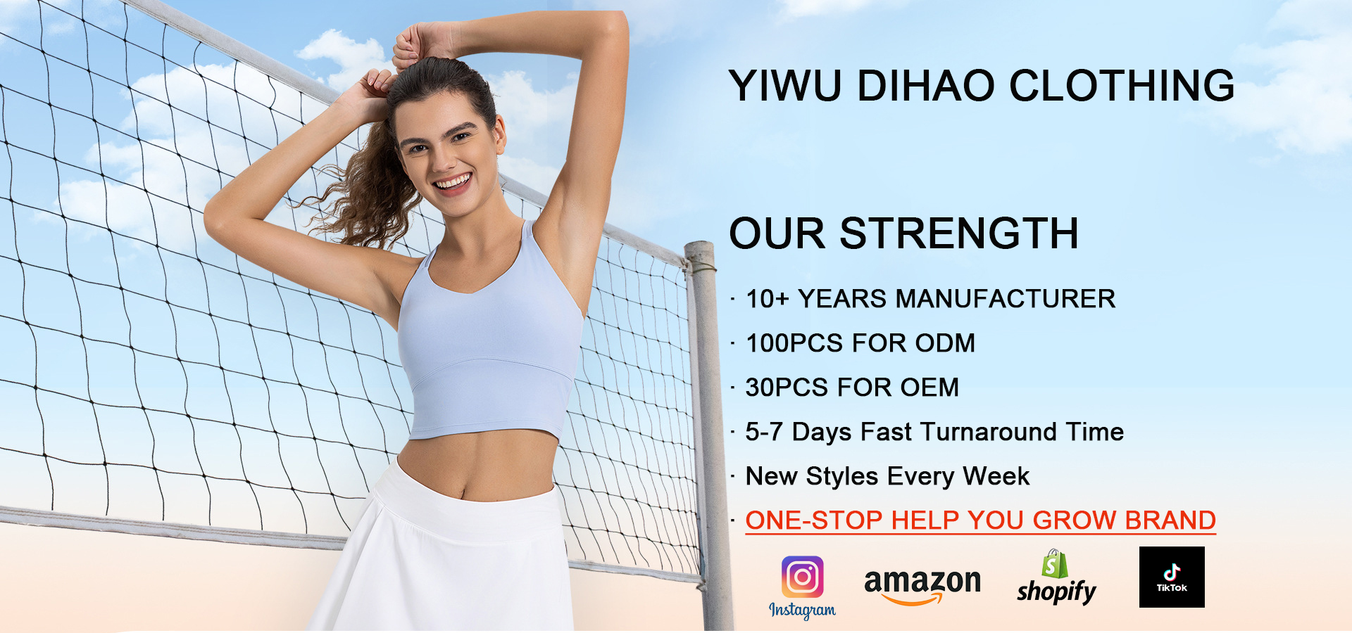 Sports Bra Banner