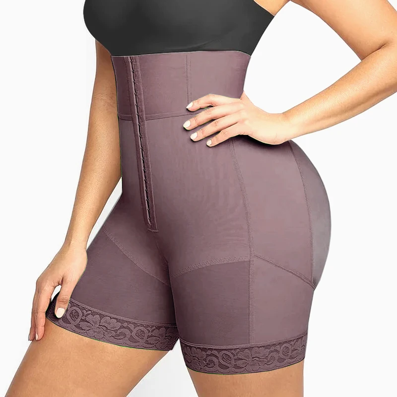 BBL Shorts Fajas Colombianas Moldearas Shapewear Waist Trainer Body Shaper Breathable Medium Control Panties