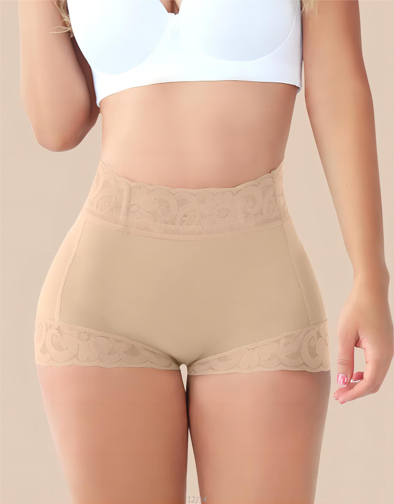 Ladies Fajas Colombianas Shorts Underwear Panty Tummy Control Butt Lifter Slimming Shaper
