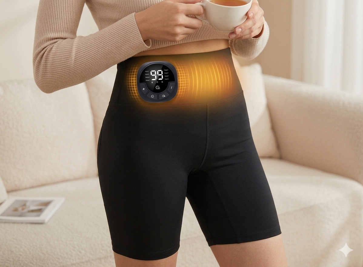 Smart E MS Heated Yoga Pants Muscle Stimulator Shaper Shorts High Waist Butt Lifting Wireless Gym Workout Leggings For Women