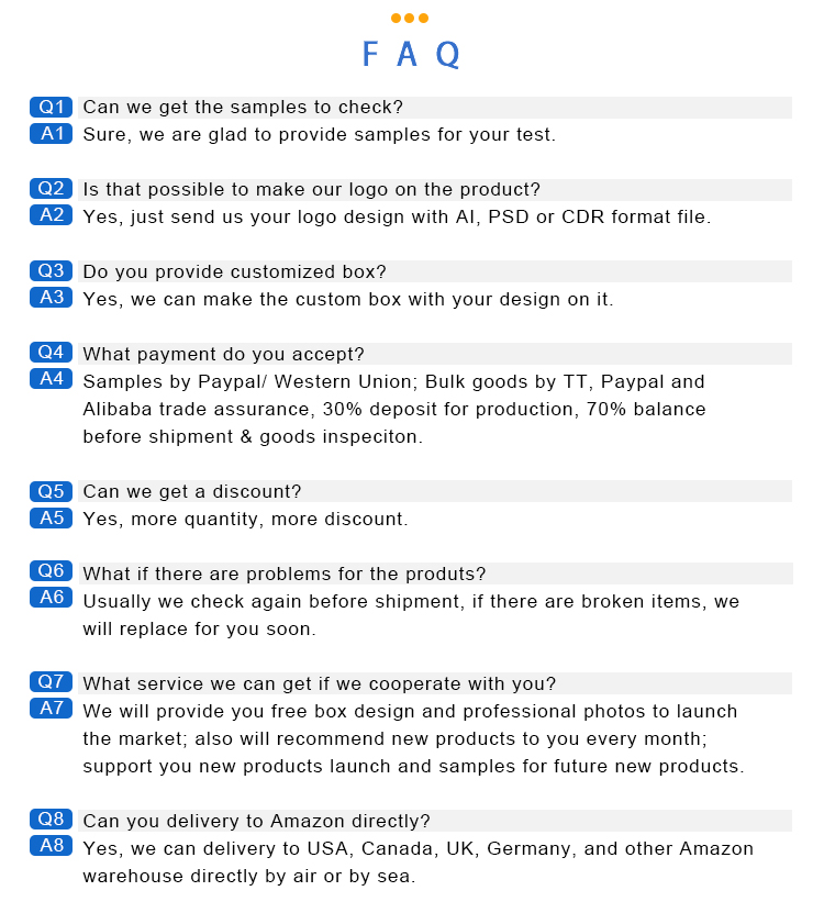 FAQ Section Header