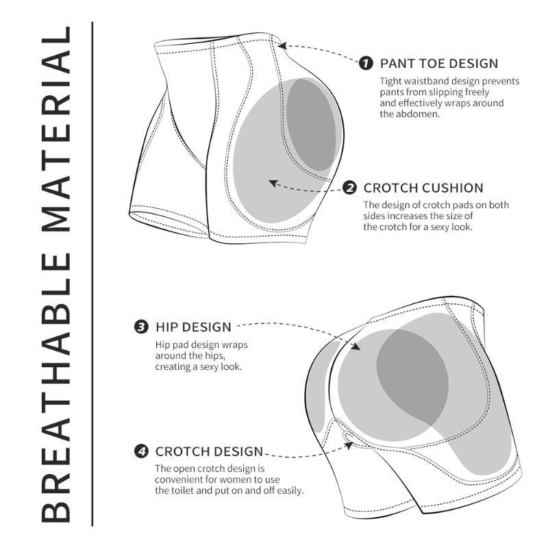 Hip Dip Pads Shapewear Postpartum Recovery Butt Lifter Booty Enhancer Shorts Tummy Control Panties Slimming Firm Wedding Party