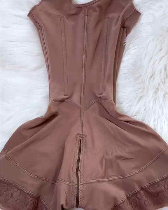 Fajas Colombianas Full Body Shaper with Steel Boning