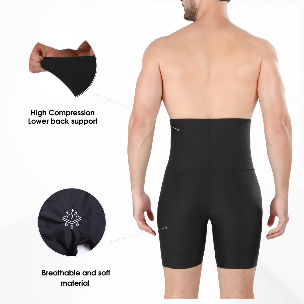Elastic Mens Shapewear Boxer