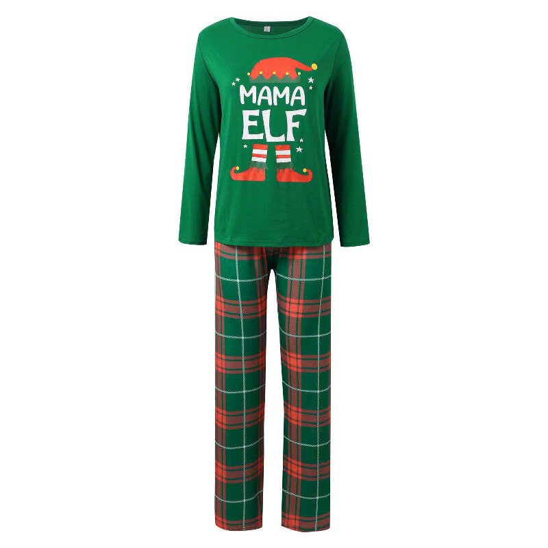 DDP New Design Family Long Sleeve Lounge Set Pajamas Nighty Women's Sleepwear Hot Selling Family Christmas Pajamas Sets