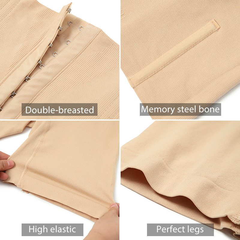 Plus Size Shapewear Shorts High Compression Tummy Control Panty Girdle Waist Shaper and Butt Lifter