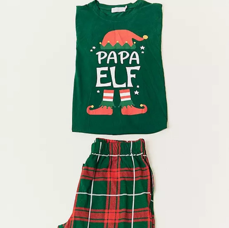 DDP New Design Family Long Sleeve Lounge Set Pajamas Nighty Women's Sleepwear Hot Selling Family Christmas Pajamas Sets