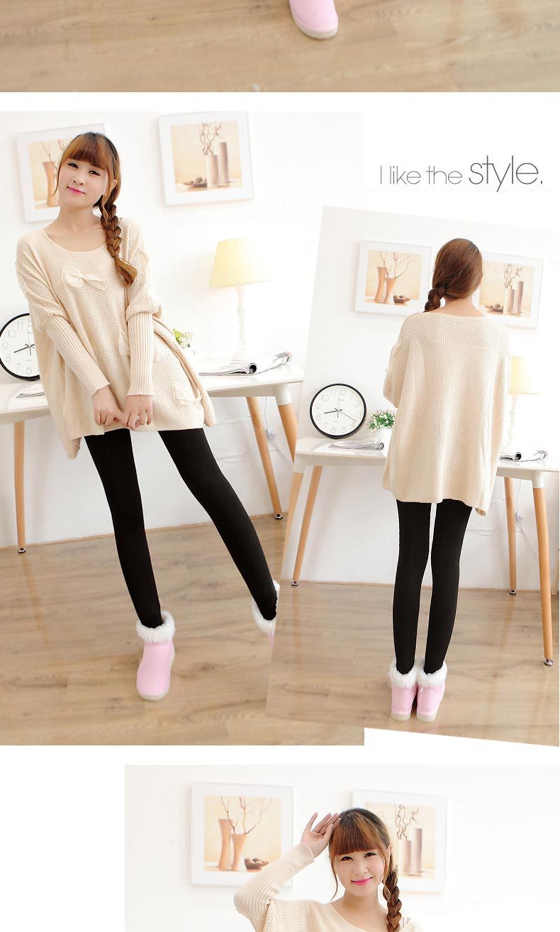 Thick Warm Leggings Detail 14