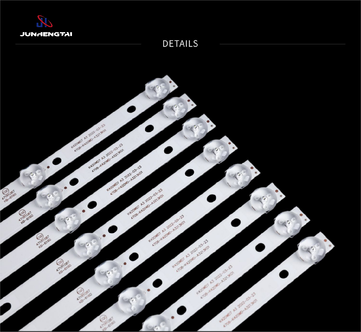 OEM Philips 3V1W JHT125 Led Backlight Strips Manufacturer, Suppliers
