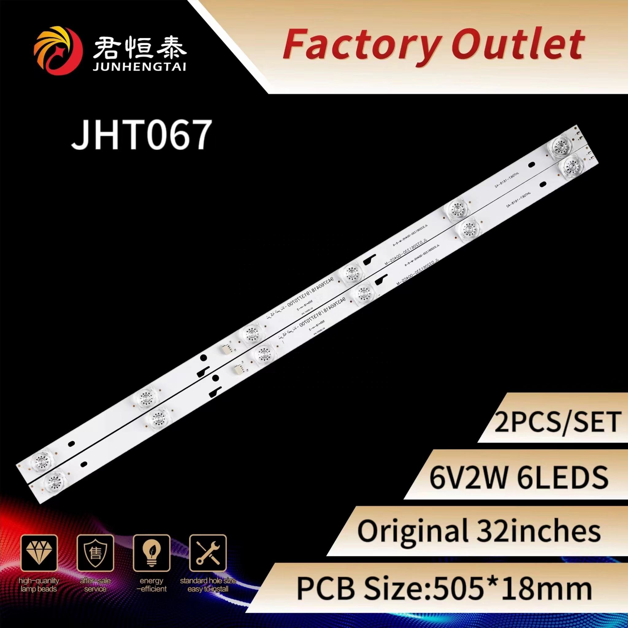 High-Quality Use for 32inch JHT067 LED TV Backlight Strips Manufacturers, Suppliers