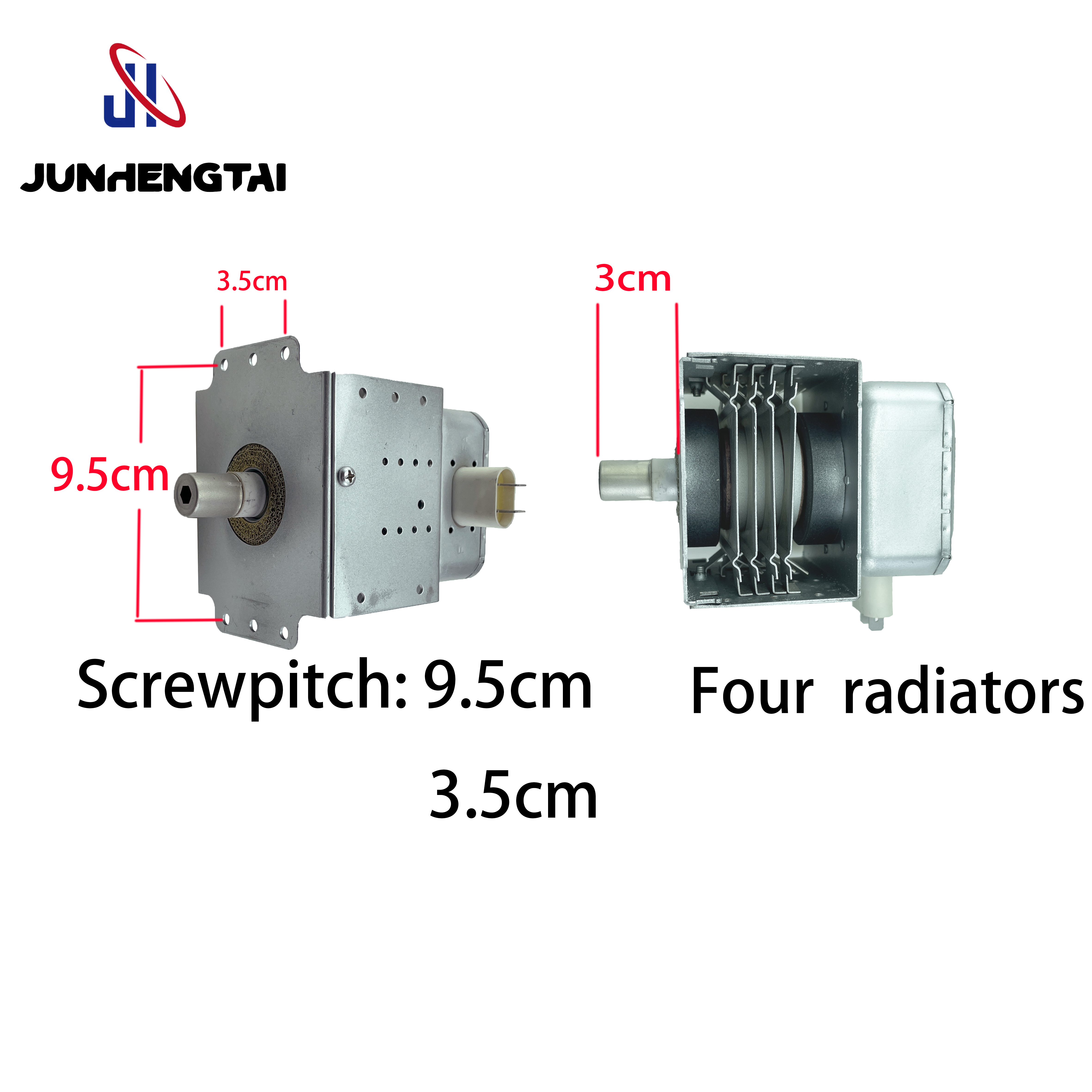 OEM JHT Magnetron 2M217J with Four Radiators for Microwave Oven Manufacturer, Supplier
