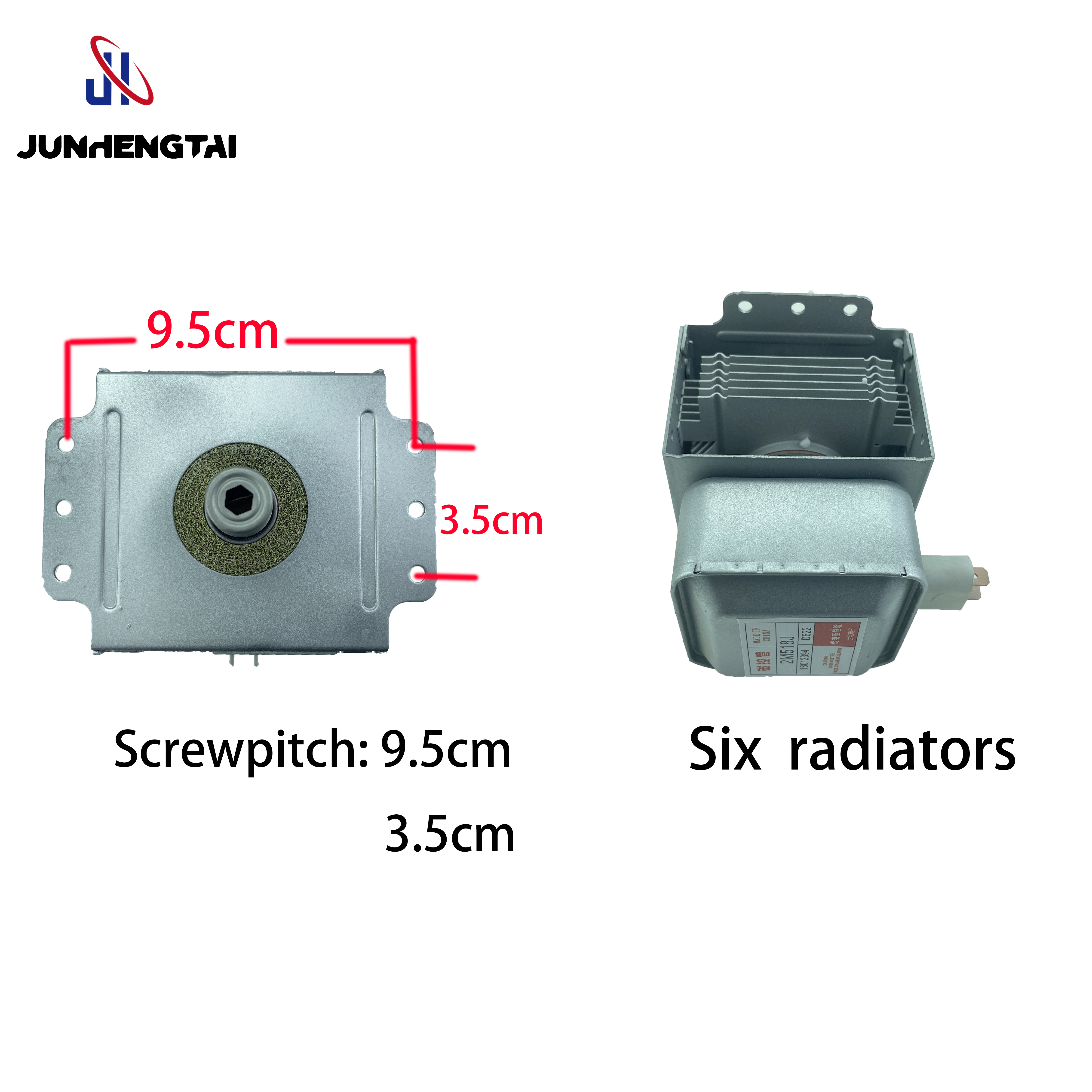 OEM JHT 2M518J Magnetron with Six Radiators for Microwave Oven Supplier, Suppliers