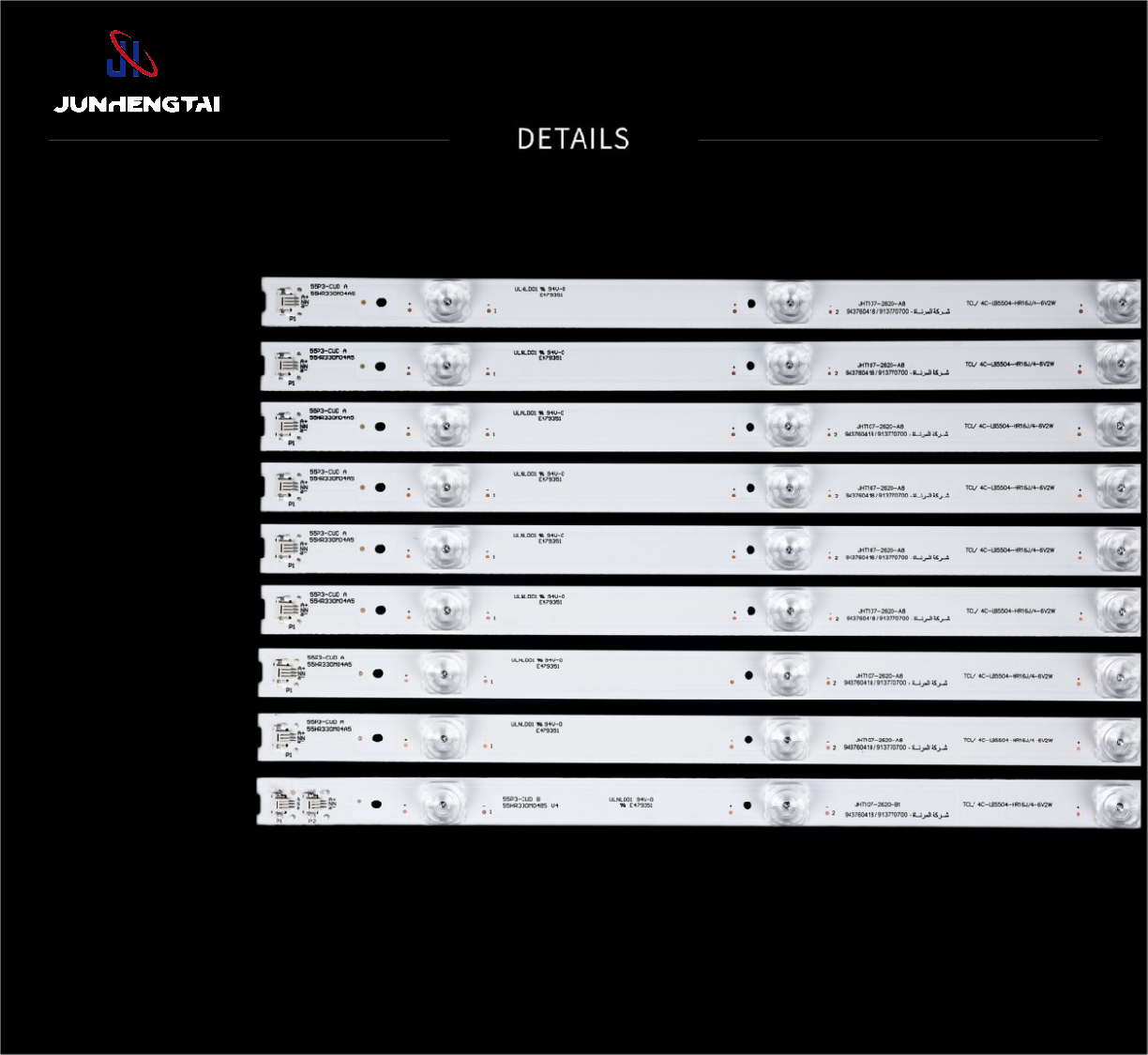 High-Quality Use for T-C-L 55inch JHT107 Led Backlight Strips Factory, Factories