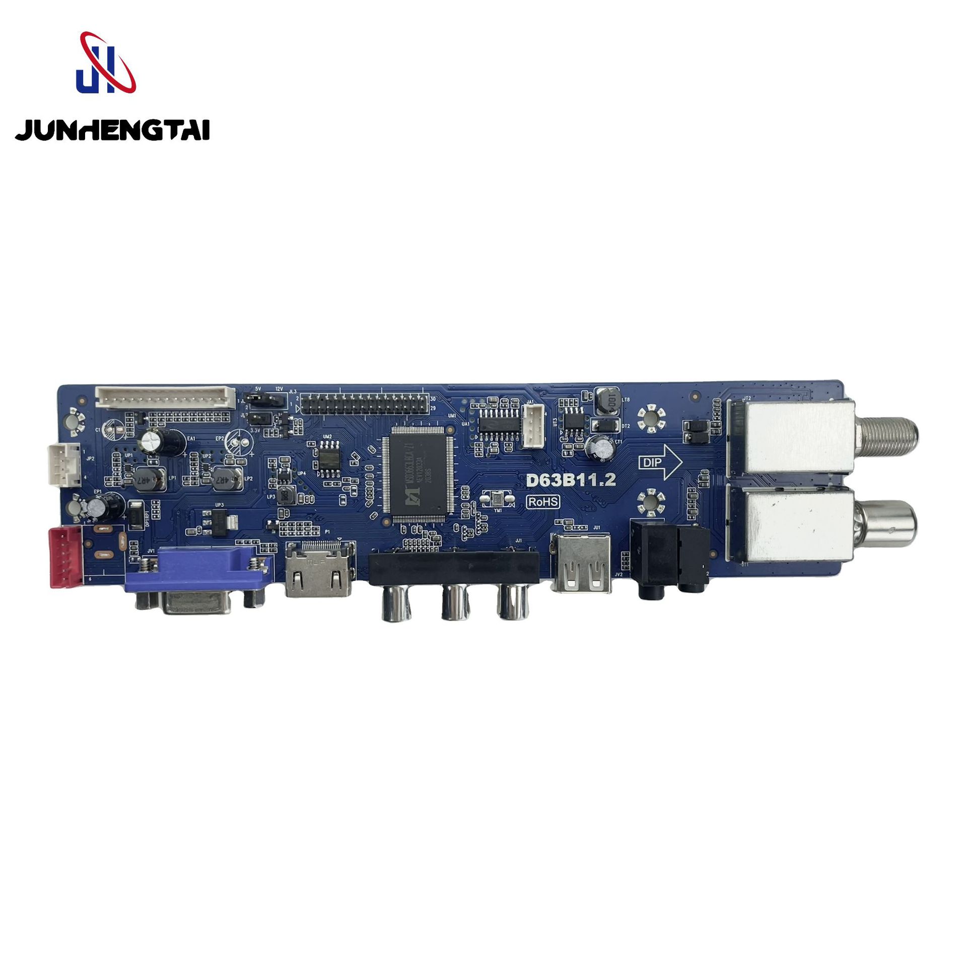 High-Quality Universal LED TV Motherboard D63B11.2 for 14-32inch TV Supplier, Factory