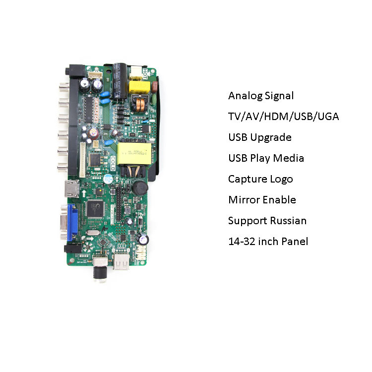 OEM Use for 18-24inch TV Three-in-one Motherboard TP.V56.PA671 Supplier, Factories