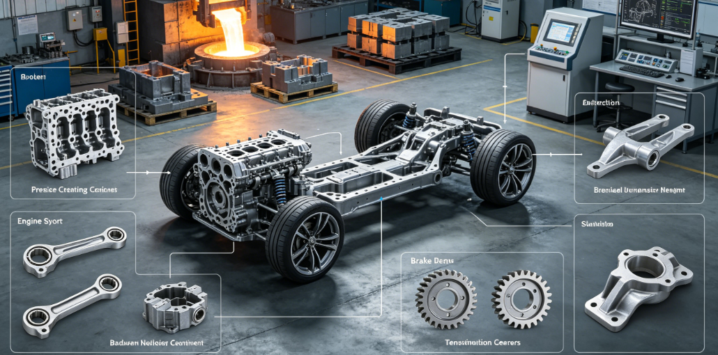 Precision Auto Casting Parts