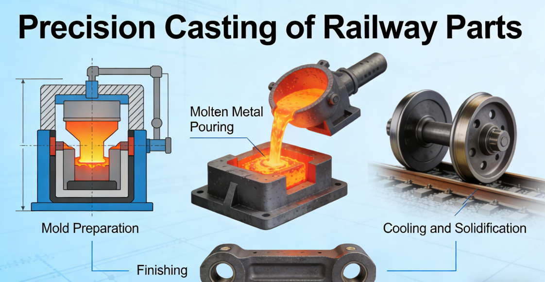 Precision Railway Casting