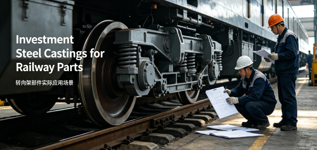 Investment Steel Castings for Railway Parts