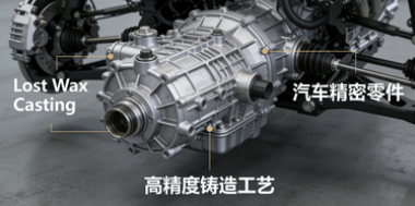 Lost wax casting auto parts