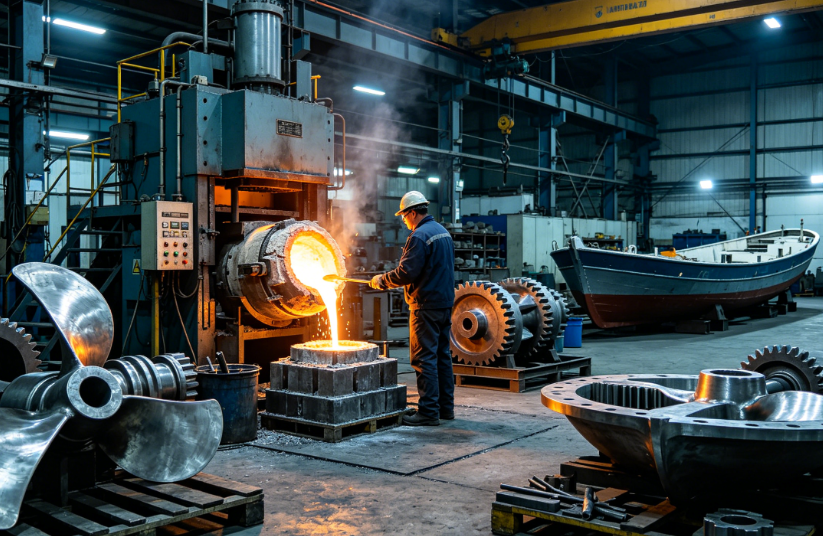 Investment Casting Ship Parts