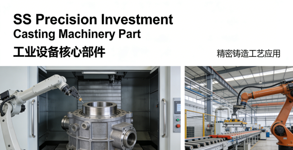 SS Precision Investment Casting Machinery Part