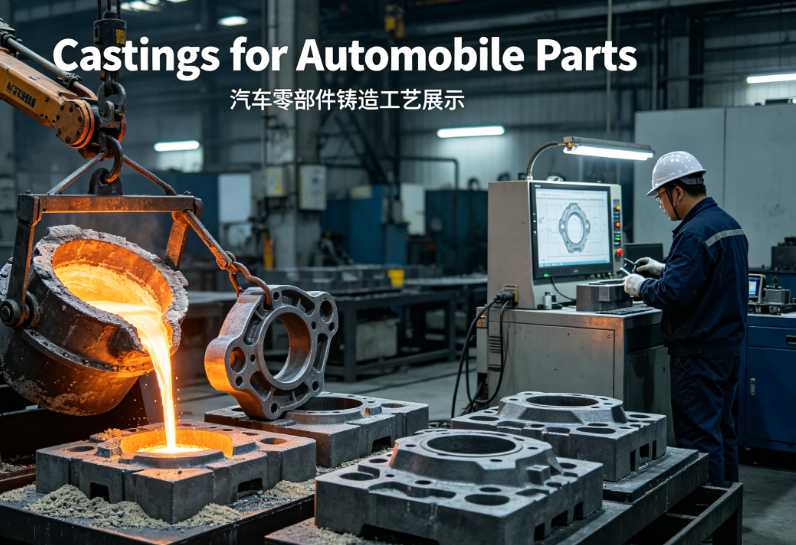 Automotive Parts Casting Display