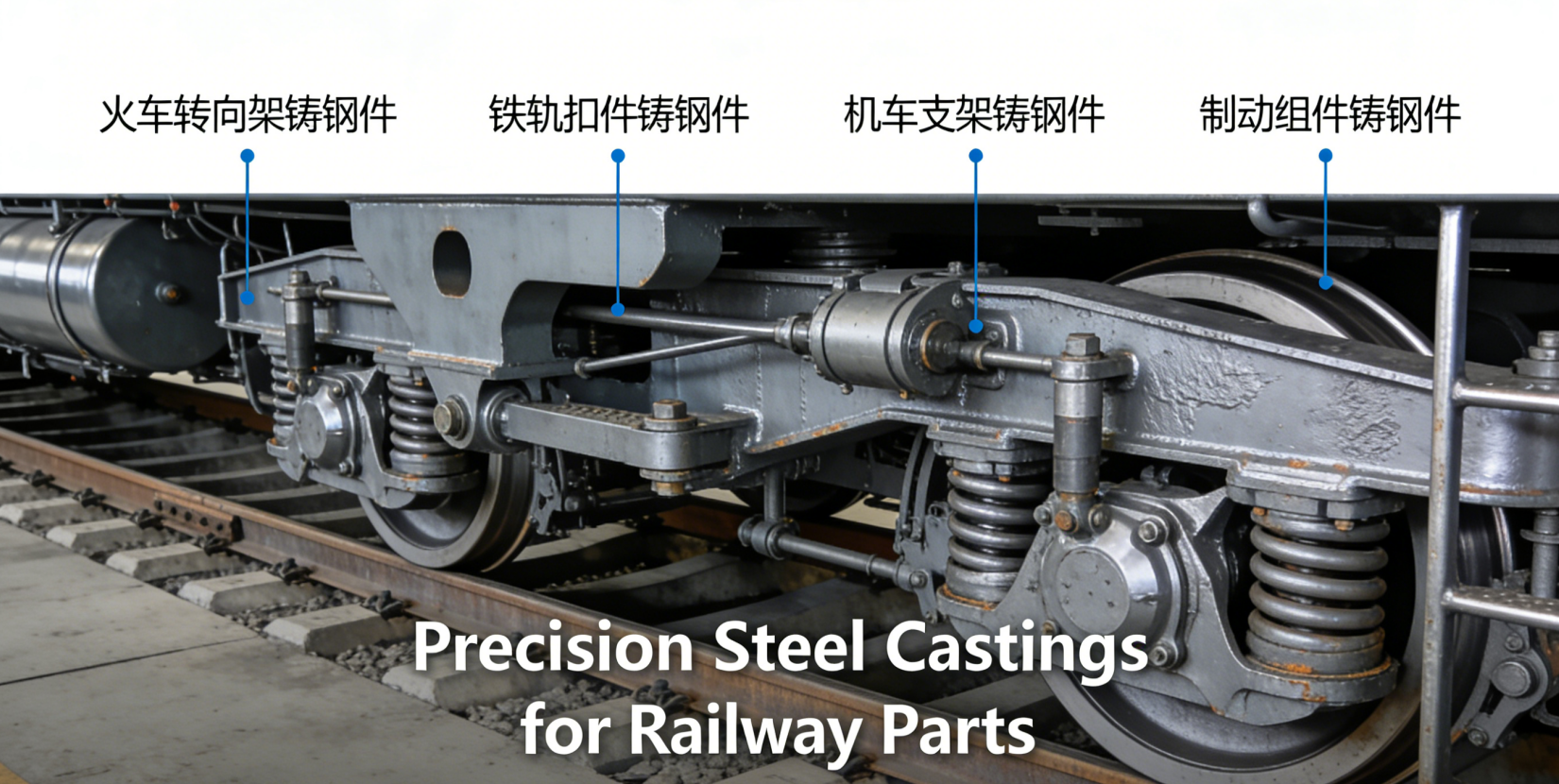 Precision Steel Castings for Railway Parts