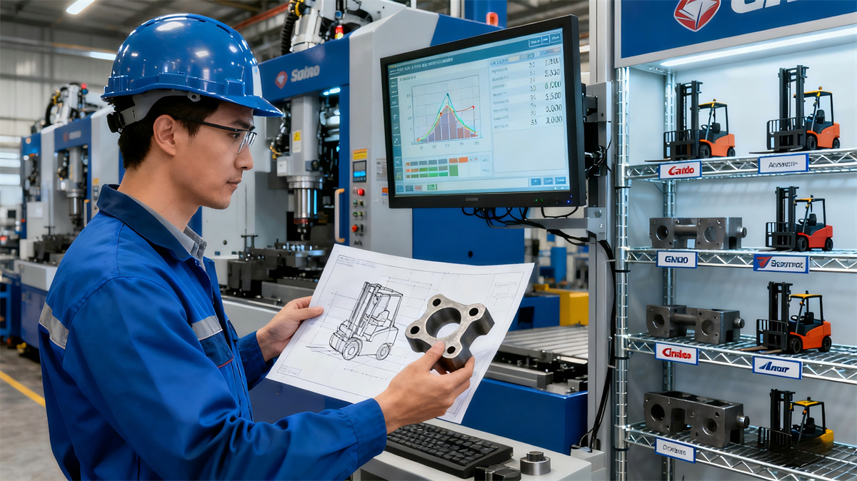 Forklift Precision Castings - Customization