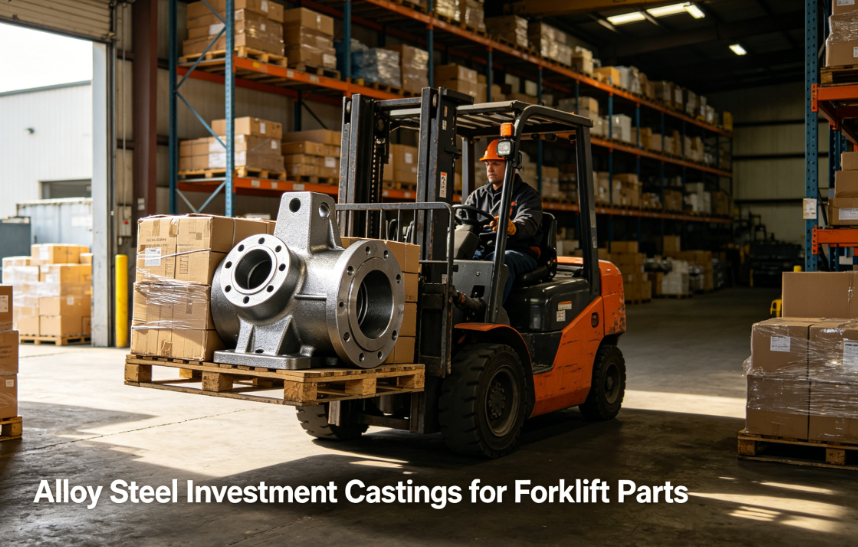 Alloy Steel Investment Castings for Forklift Parts
