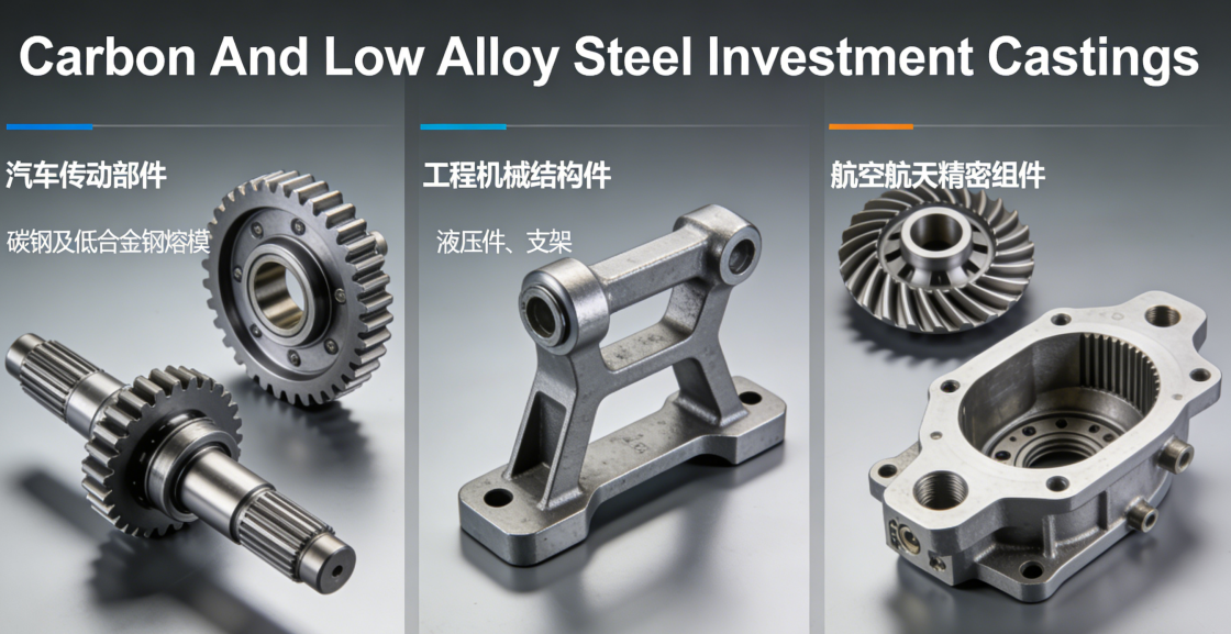 Carbon and Low Alloy Steel Investment Castings